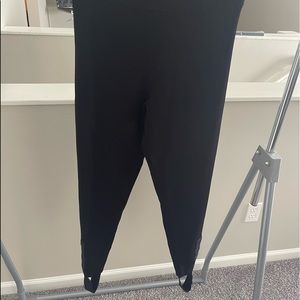 Michael Kors Stirrup Black Leggings